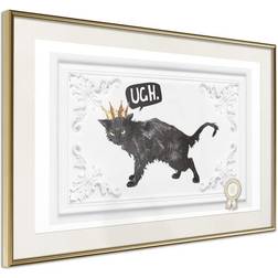 Arkiio Affisch Cat in Crown [Poster] 30x20 Poster